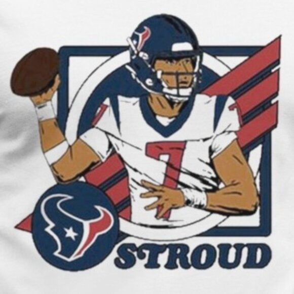 Houston Texans CJ Stroud Draft Retro NFL Football Fan Collector Classic 05 - Picture 2 of 5